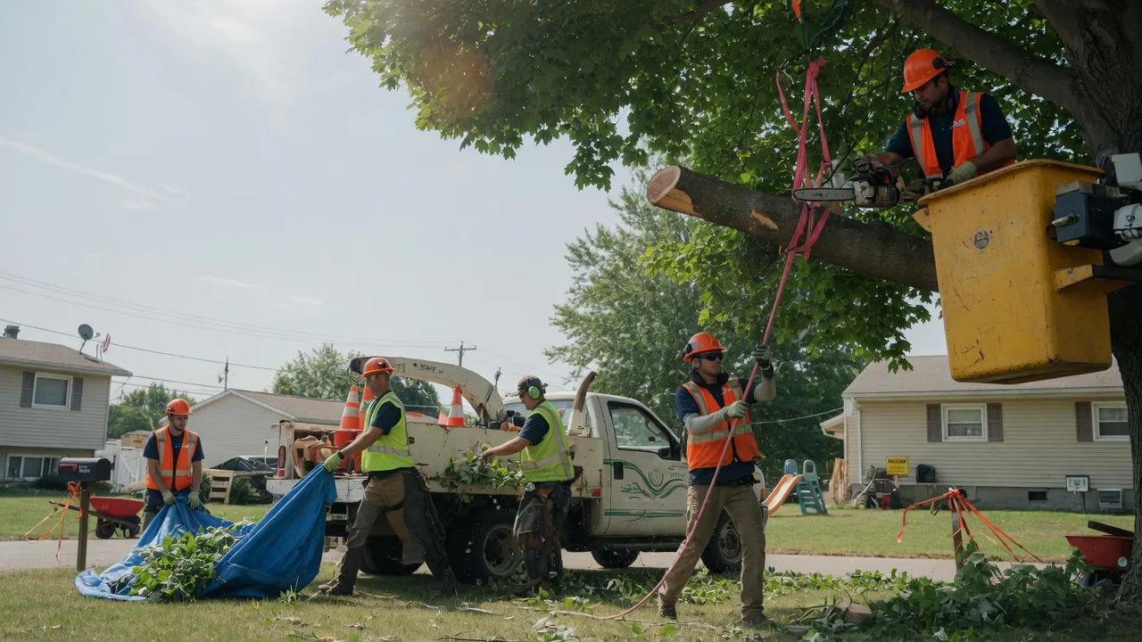 Brush Clearing in Clifton Hill, MO